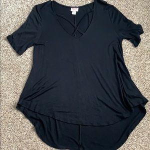 Criss-cross front top